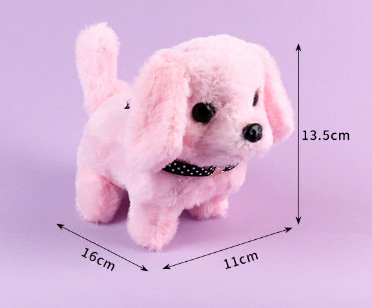 Walking And Sound making Battery Control Plush Dog