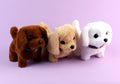 Walking And Sound making Battery Control Plush Dog