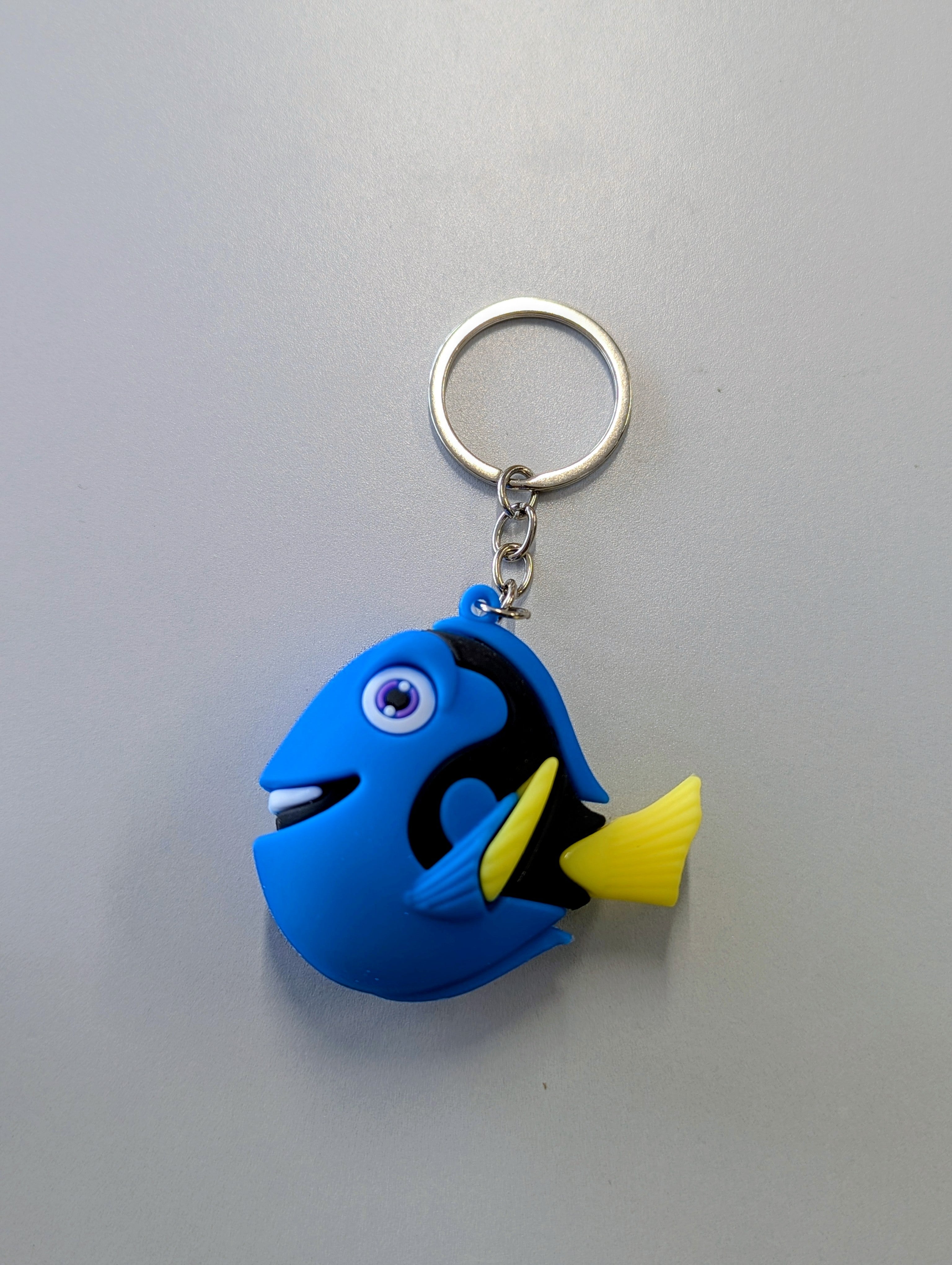Fish shaped keychain
