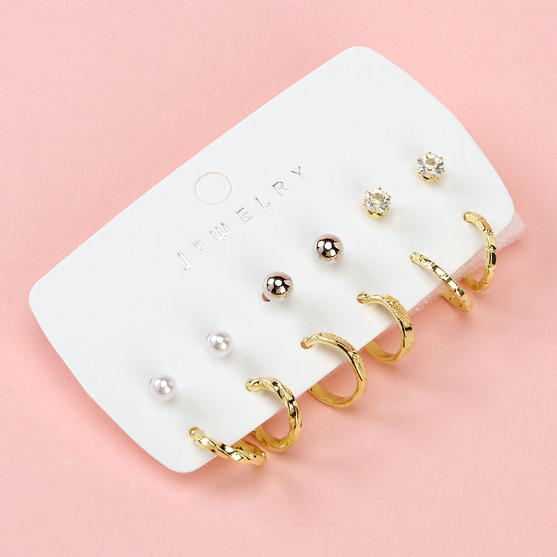 Ring and stud Earring