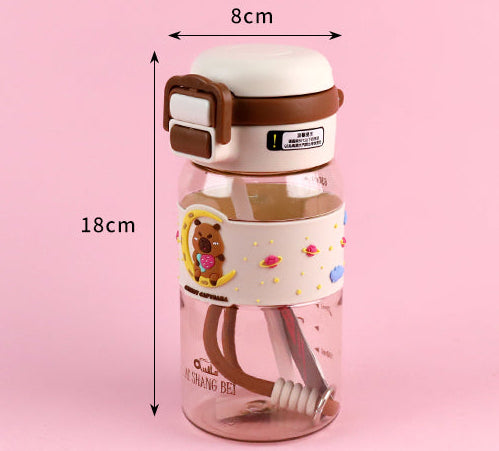 Capybara water bottle