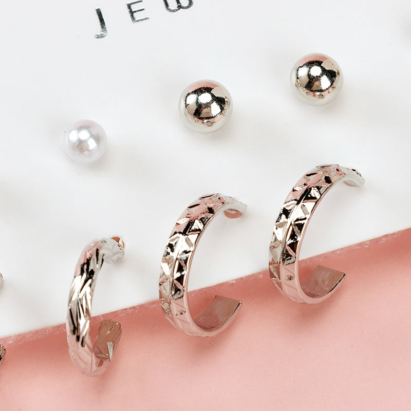 Ring and stud Earring
