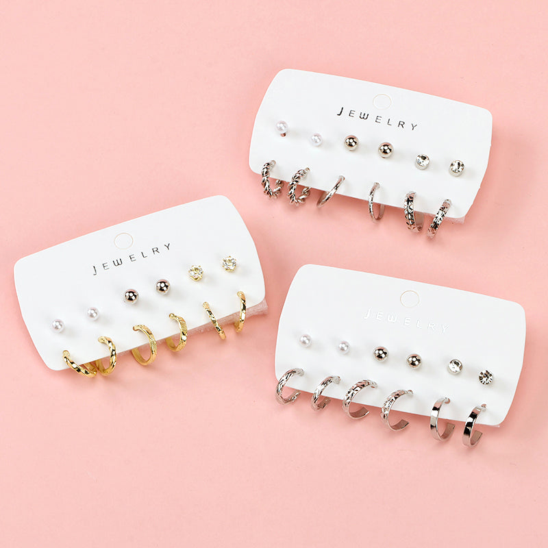 Ring and stud Earring