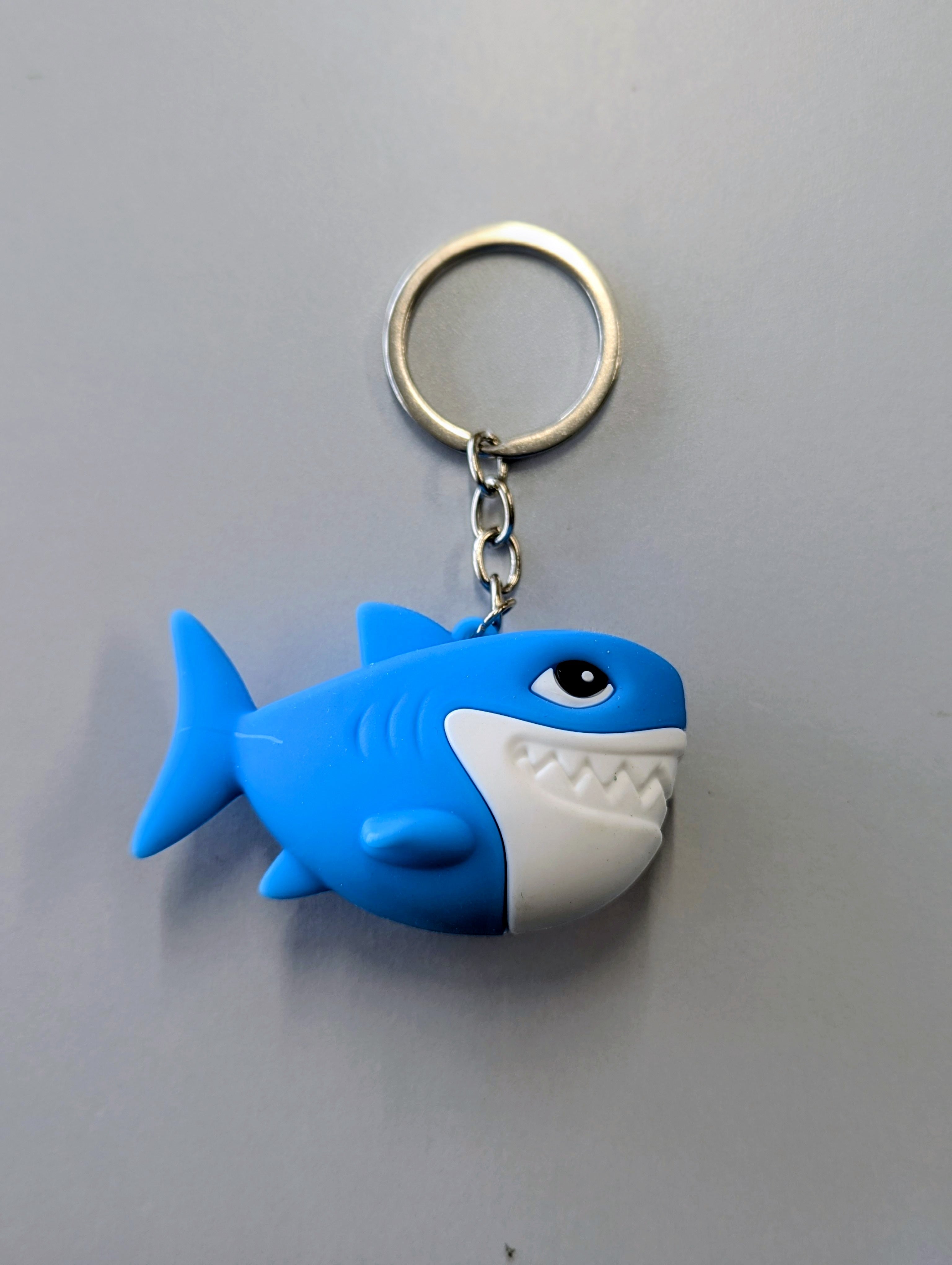 Fish shaped keychain