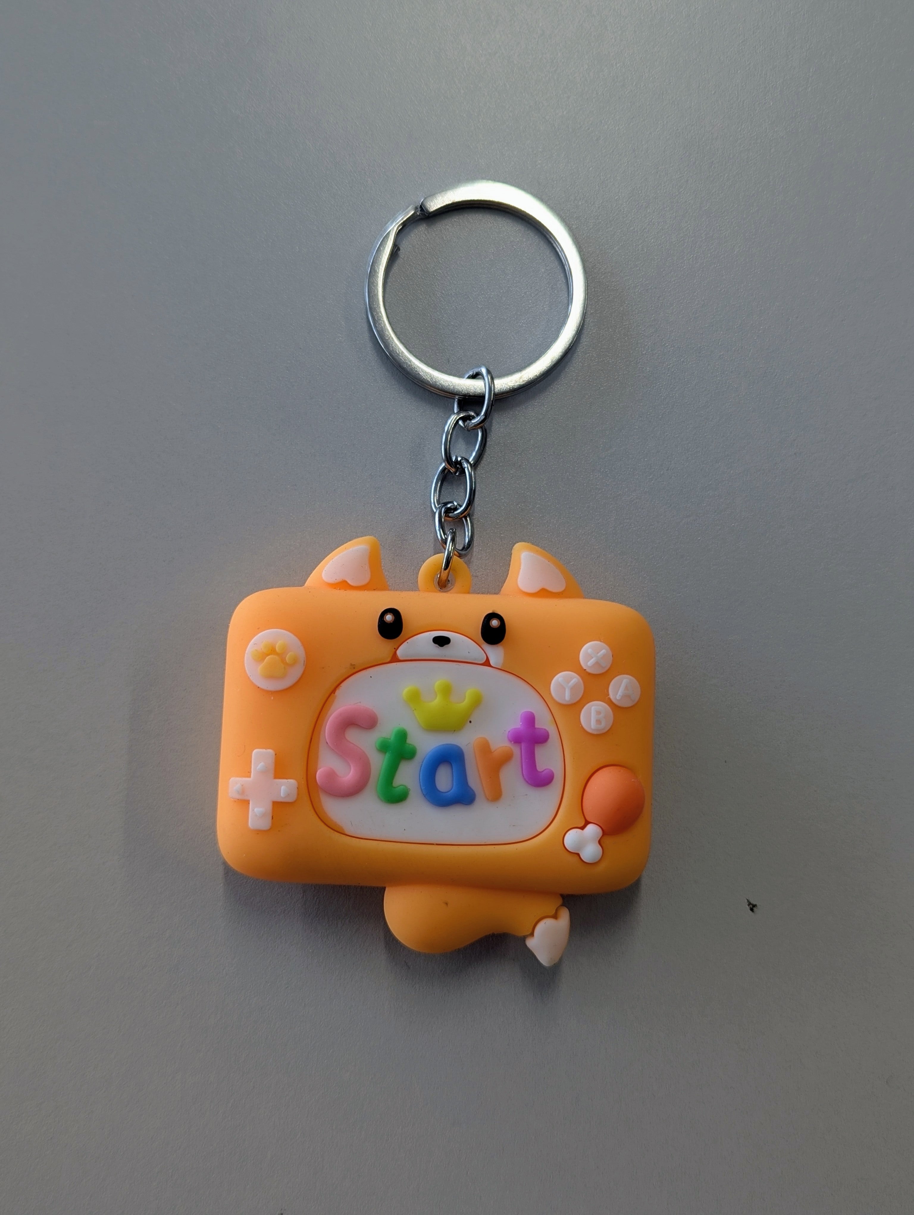 Cartoon bookshape keychain