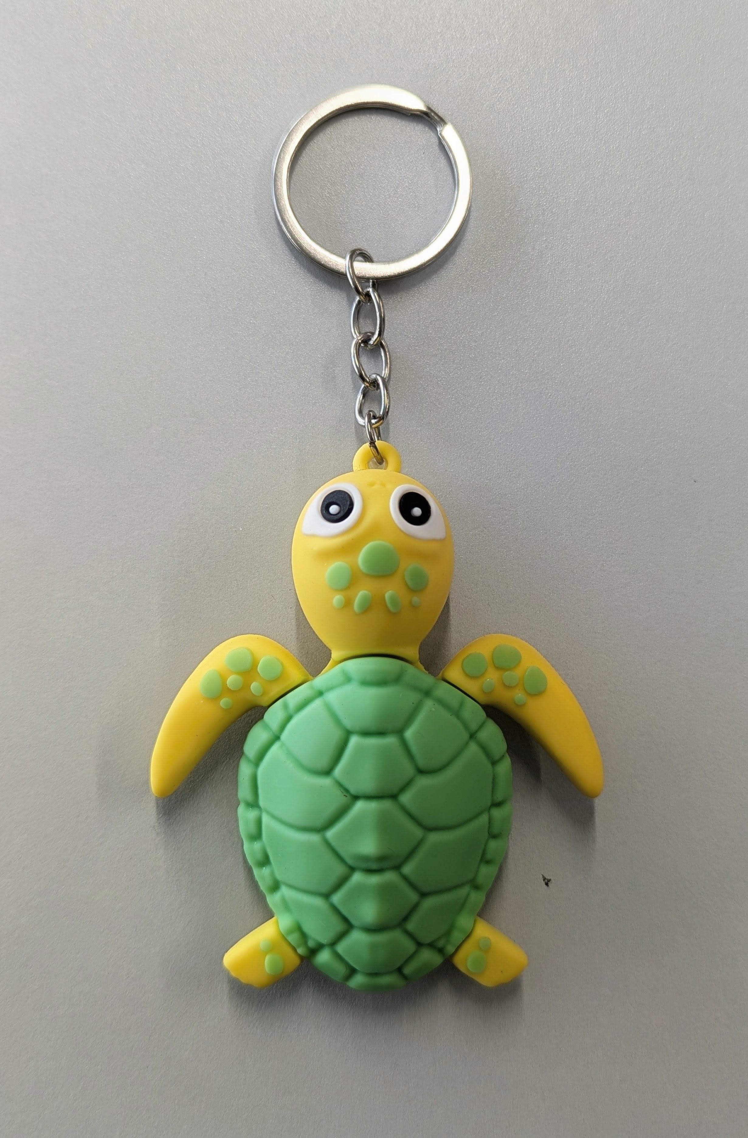 Turtle shaped keychain