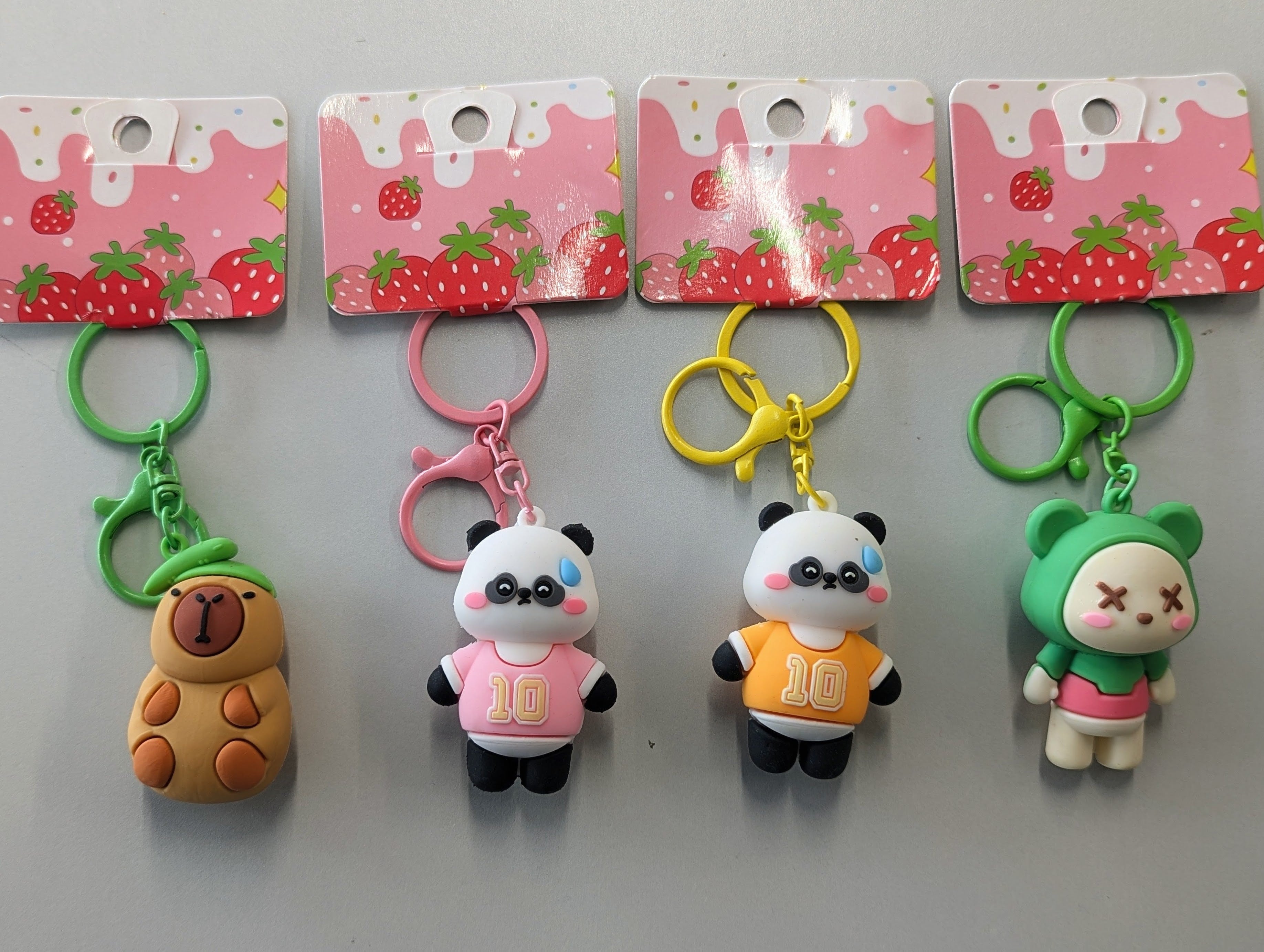 Cartoon characters keychain