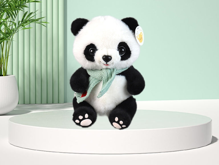 Panda Plush Toy with Scraf