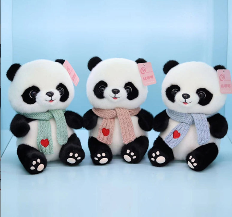Panda Plush Toy with Scraf
